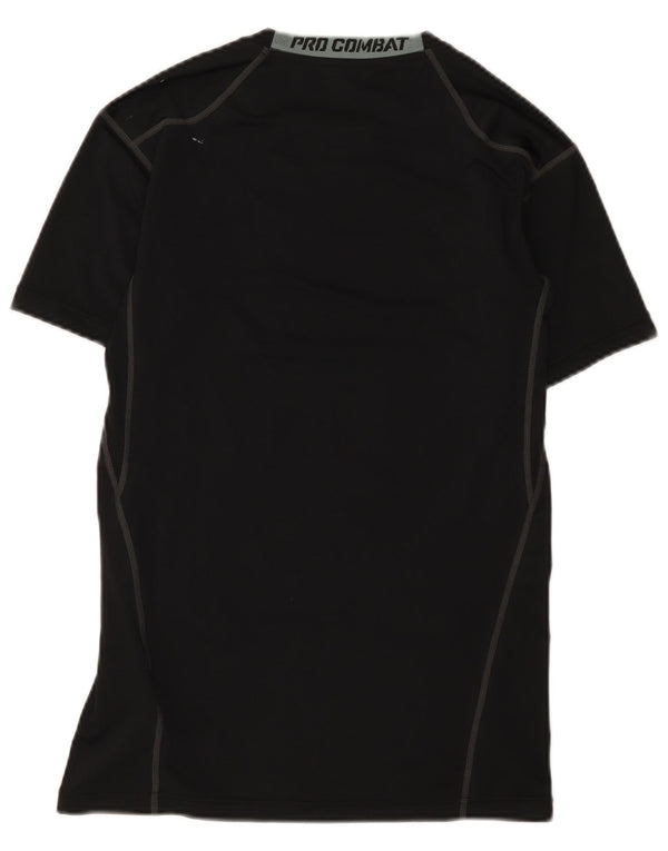 Женская футболка с графическим рисунком Nike Dri Fit UK 16, большой черный полиэстер