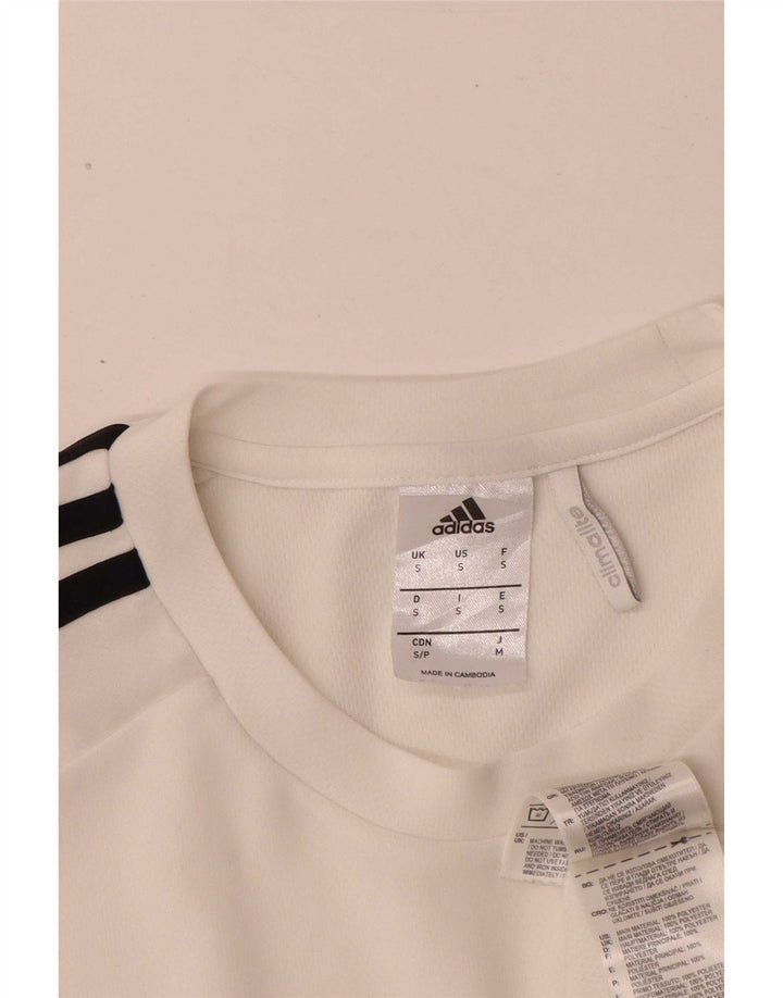 Adidas Мужская футболка Top Small White Polyester Sports