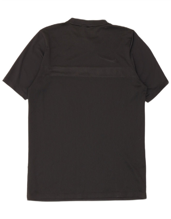 Мужская футболка Nike Dri Fit, средний черный, цветной блок