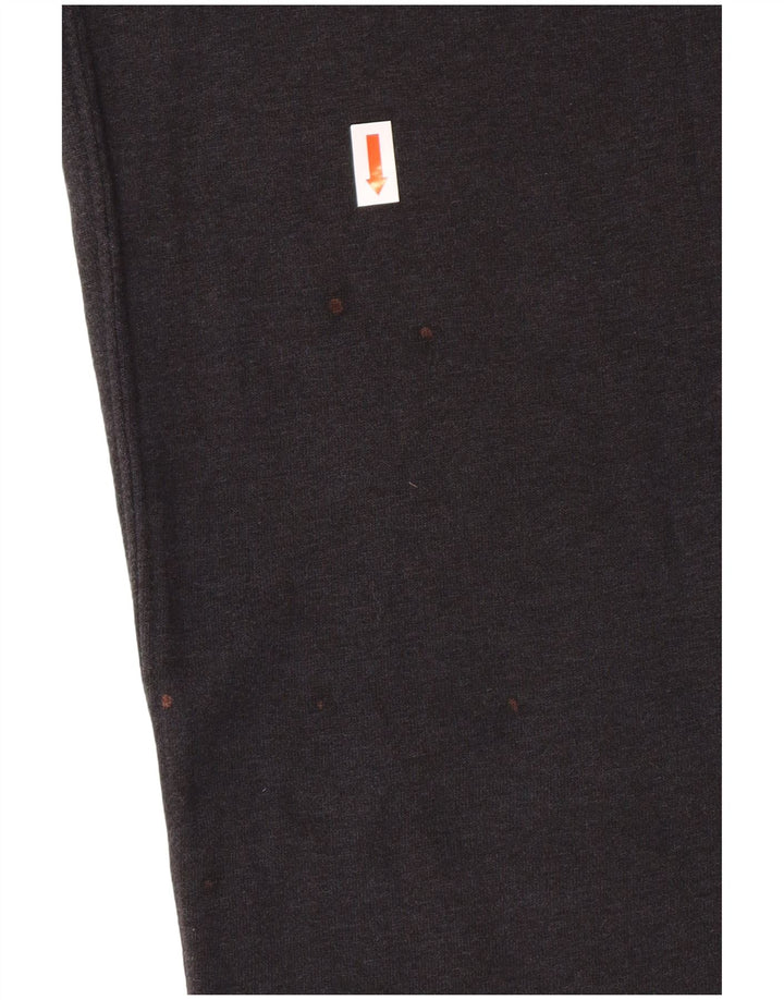 Женские спортивные брюки с графическим рисунком Nike UK 6 XS, черные хлопковые спортивные брюки