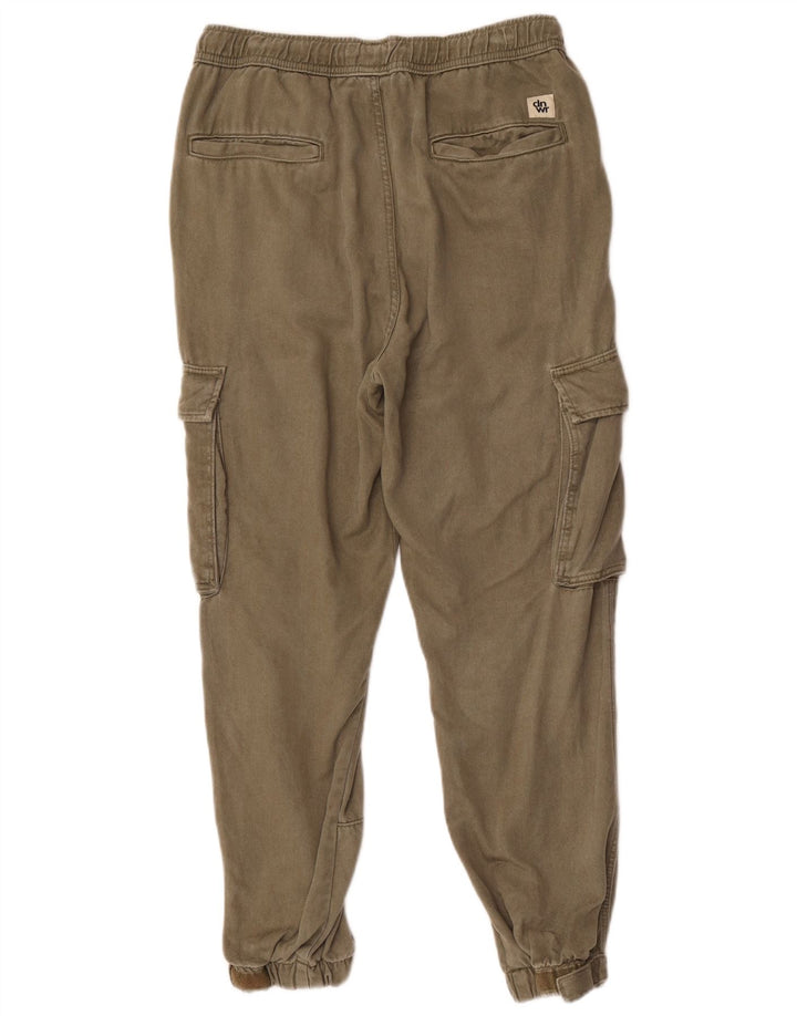 Брюки-карго мужские джоггеры Zara Medium W31 L26 Хаки из лиоцелла