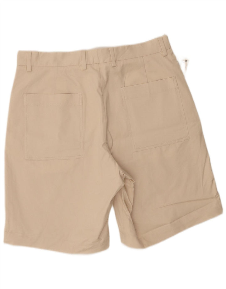 Мужские шорты чинос Zara W32, хлопковые, среднего бежевого цвета