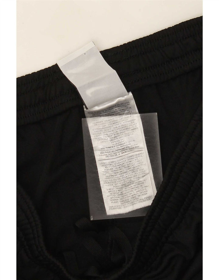 Мужские спортивные брюки Nike Dri Fit, средний черный полиэстер