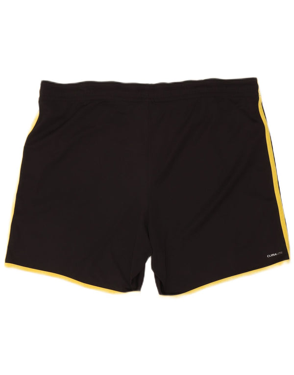 Мужские спортивные шорты Adidas Climalite XL, черный полиэстер