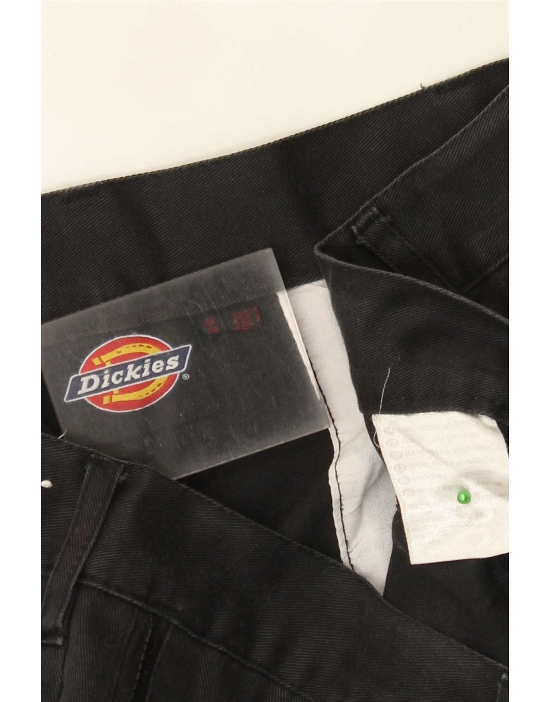 Мужские прямые брюки-карго Dickies W38 L29, черный полиэстер