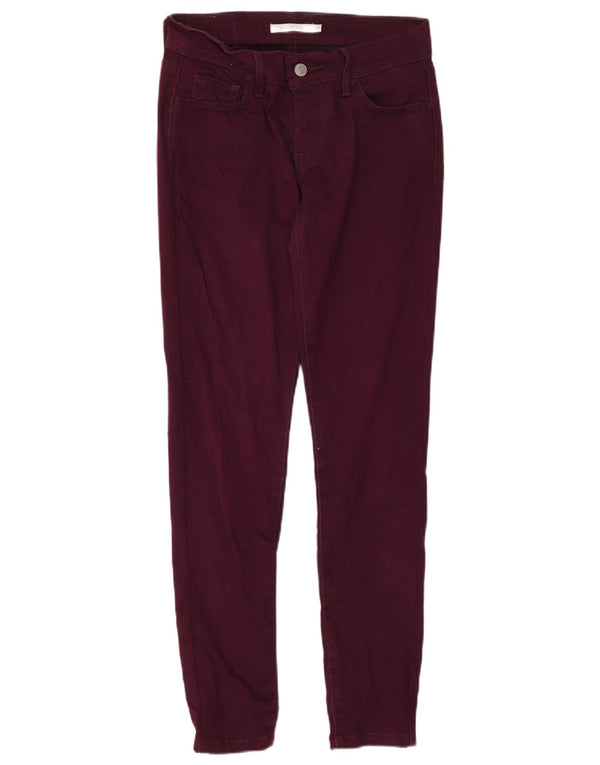 Женские джинсы Levi's 710 Super Skinny W26 L28, фиолетовый хлопок