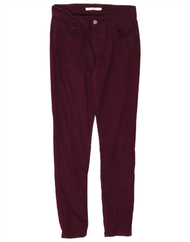 Женские джинсы Levi's 710 Super Skinny W26 L28, фиолетовый хлопок