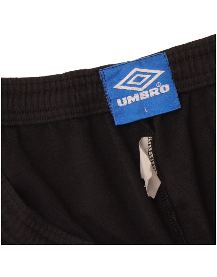 Umbro Мужские спортивные шорты с рисунком, большие черные