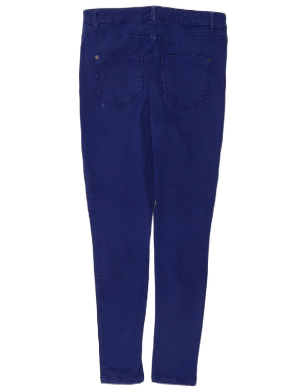Женские джинсы суперскинни Marks & Spencer UK 12, средние W30 L28, синие, хлопок