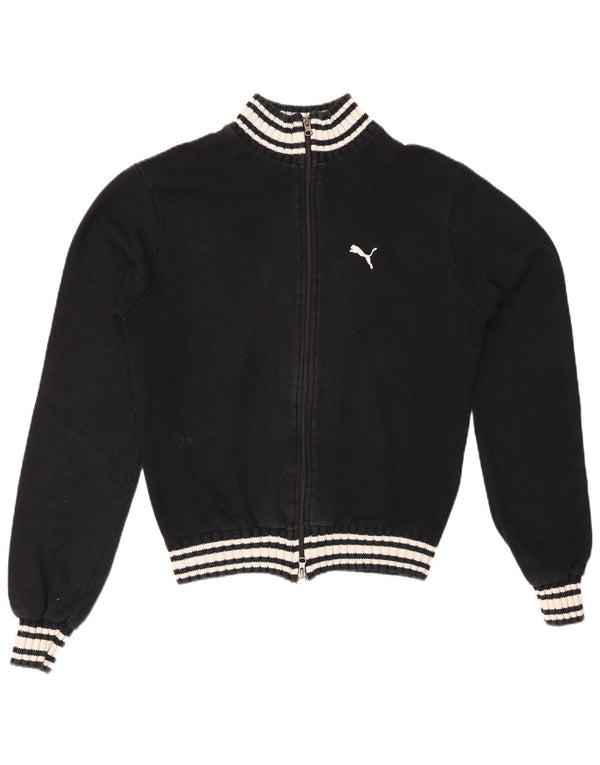 Женский спортивный костюм PUMA, верхняя куртка UK 18 XL, черный хлопок