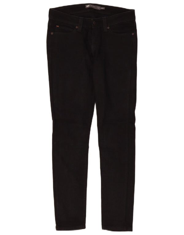 Женские джинсы скинни Levi's Demi Curve с низкой талией, США 9, средние W29 L31, черные