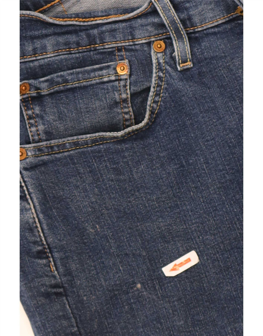 Мужские джинсы Levi's Slim 514 W34 L32 синие, хлопок