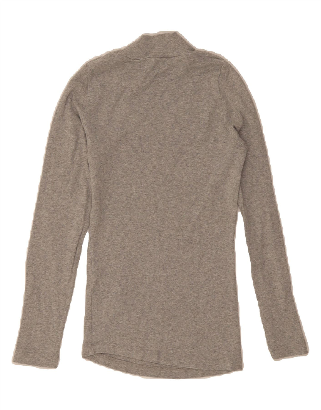 FRENCH CONNECTION Womens Top Long Sleeve UK 8 Small Grey Cotton Vintage French Connection and Second-Hand French Connection from Messina Hembry 