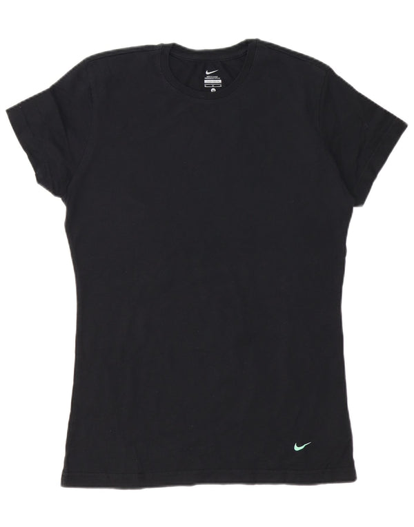 Женская футболка Nike Top UK 12, средний черный хлопок