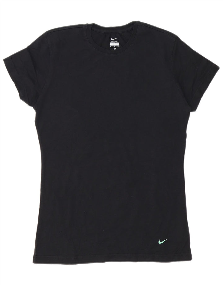 Женская футболка Nike Top UK 12, средний черный хлопок