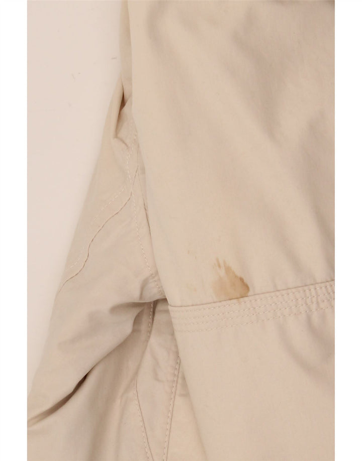 Мужская куртка-бомбер Timberland с капюшоном UK 38, средний бежевый, хлопок