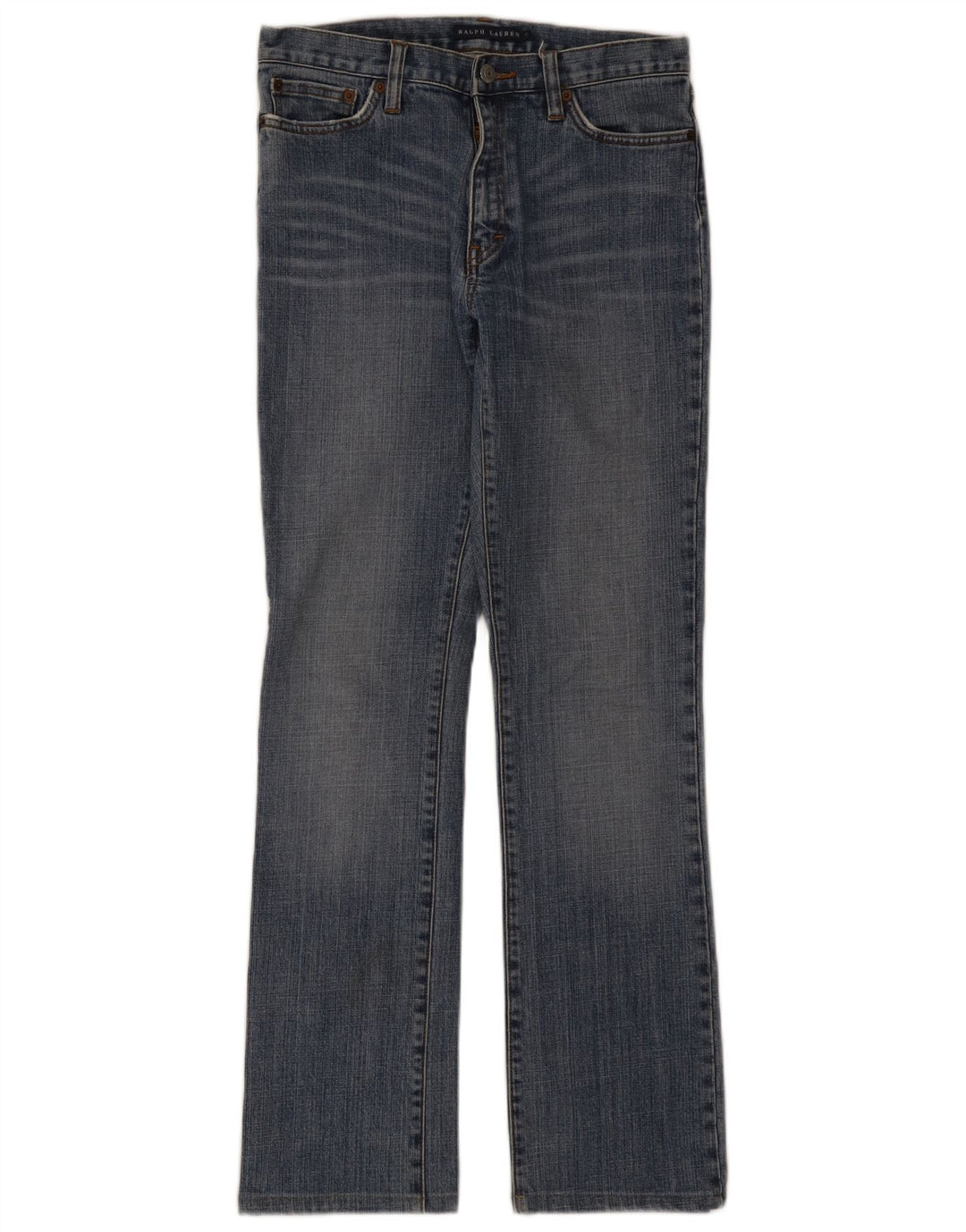Женские джинсы Bootcut Ralph Lauren, США 6, средние, W30, L30, синие, хлопок