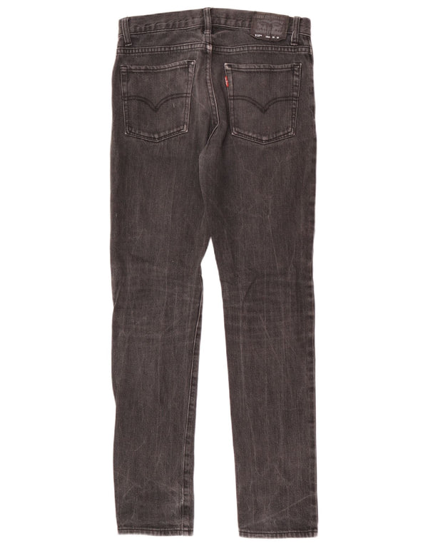 Джинсы скинни Levi's 510 для мальчиков 15-16 лет W29 L29 Серый хлопок
