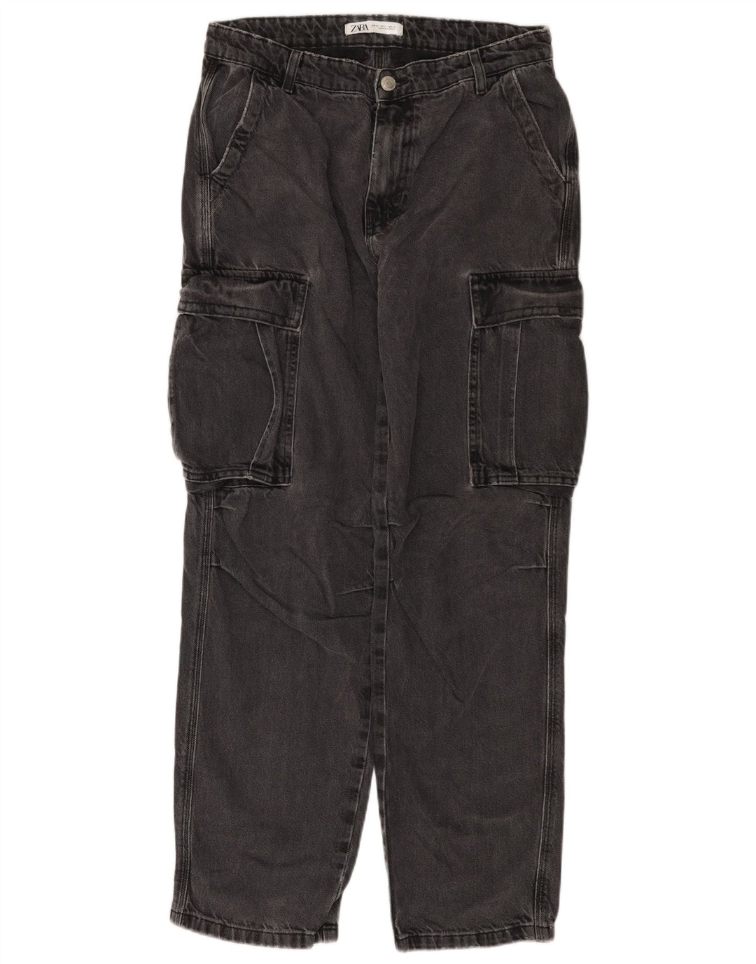 Мужские прямые джинсы-карго Zara EU 40 Medium W31 L31 Серые