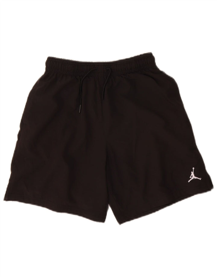 Спортивные шорты Jordan для мальчиков 10–11 лет, средние, черные
