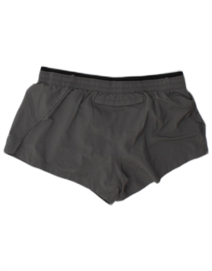 Женские спортивные шорты Nike Dri Fit UK 10, маленькие серые, полиэстер