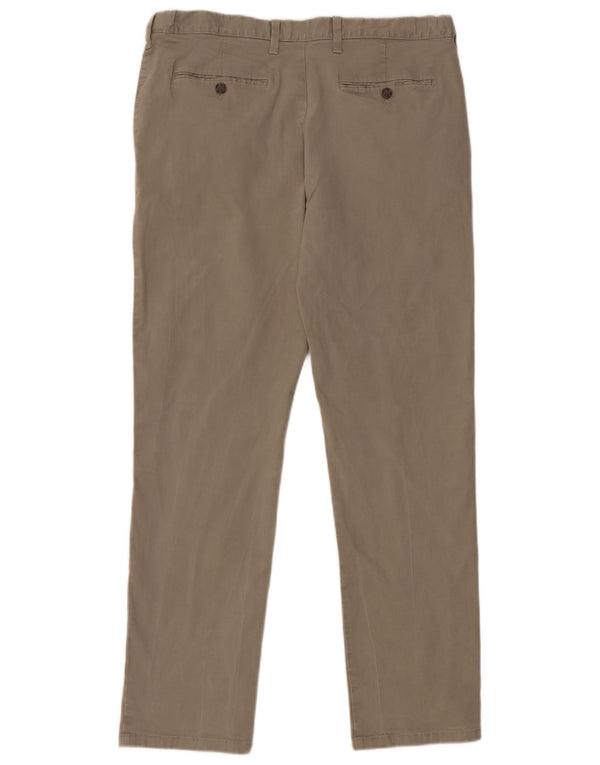 Мужские брюки-чиносы Marks & Spencer W38 L33 серые, хлопковые