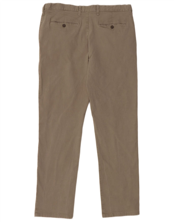 Мужские брюки-чиносы Marks & Spencer W38 L33 серые, хлопковые