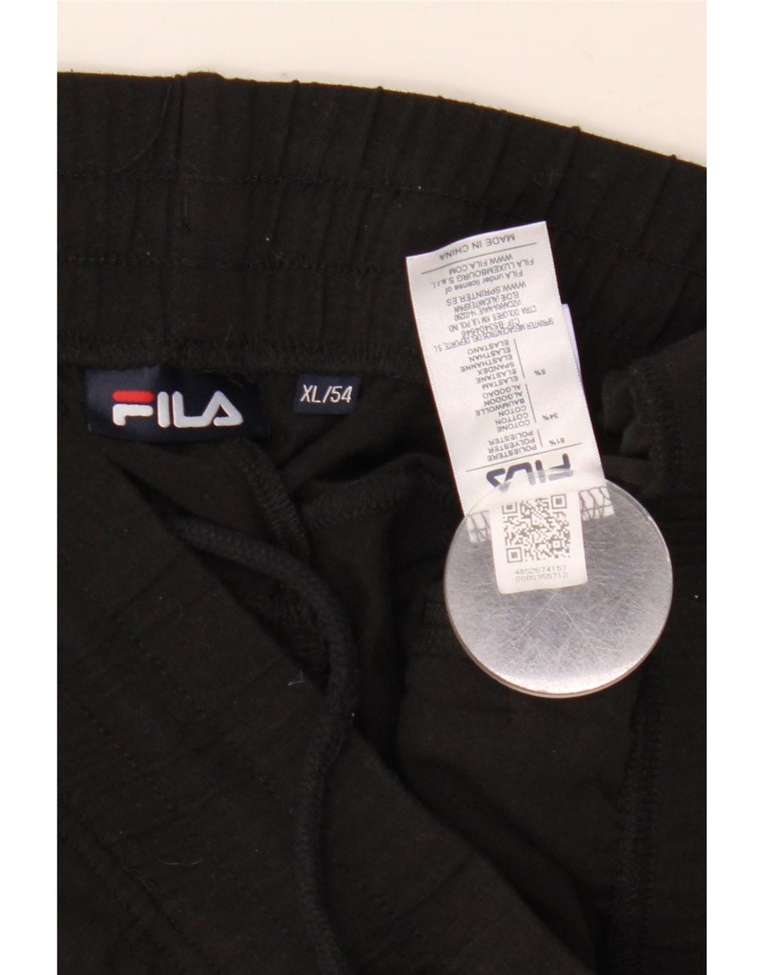 Мужские спортивные брюки Fila Joggers XL, черный полиэстер
