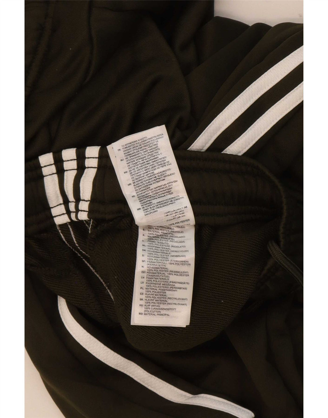 Мужские спортивные брюки Adidas, большой цвет хаки, полиэстер