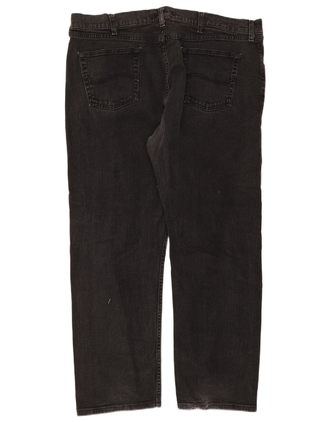 Мужские прямые джинсы Lee Regular Fit W42 L30, черный хлопок