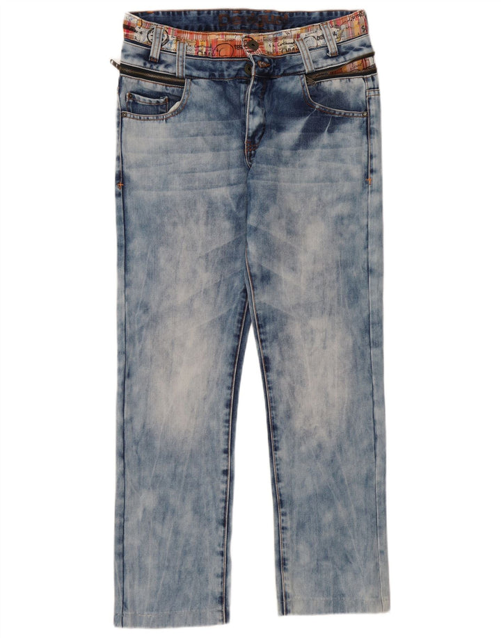 Мужские прямые джинсы Desigual W32 L30 синие, хлопок
