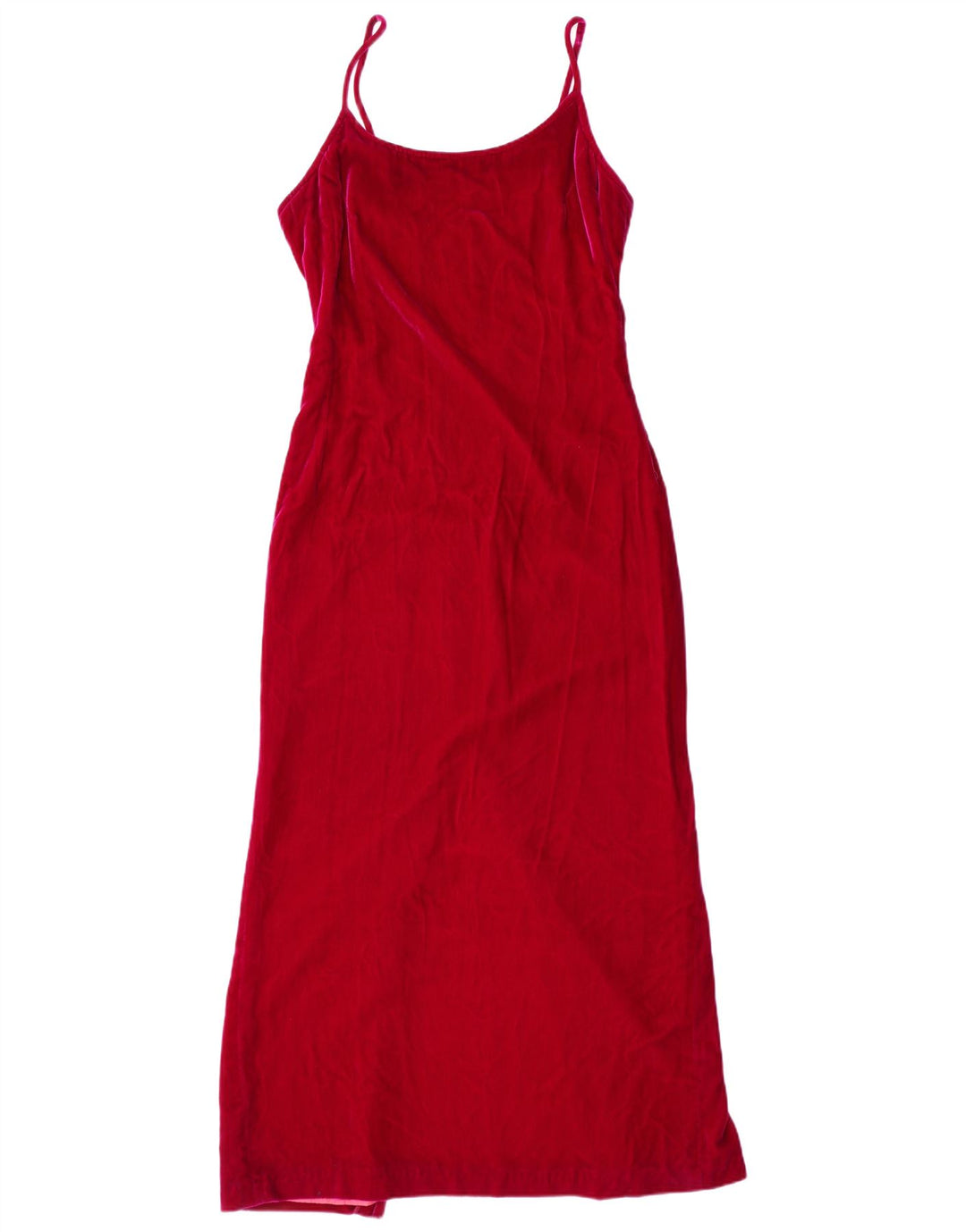 Женское велюровое платье макси без рукавов RICHARD LEWIS UK 12, средний розовый