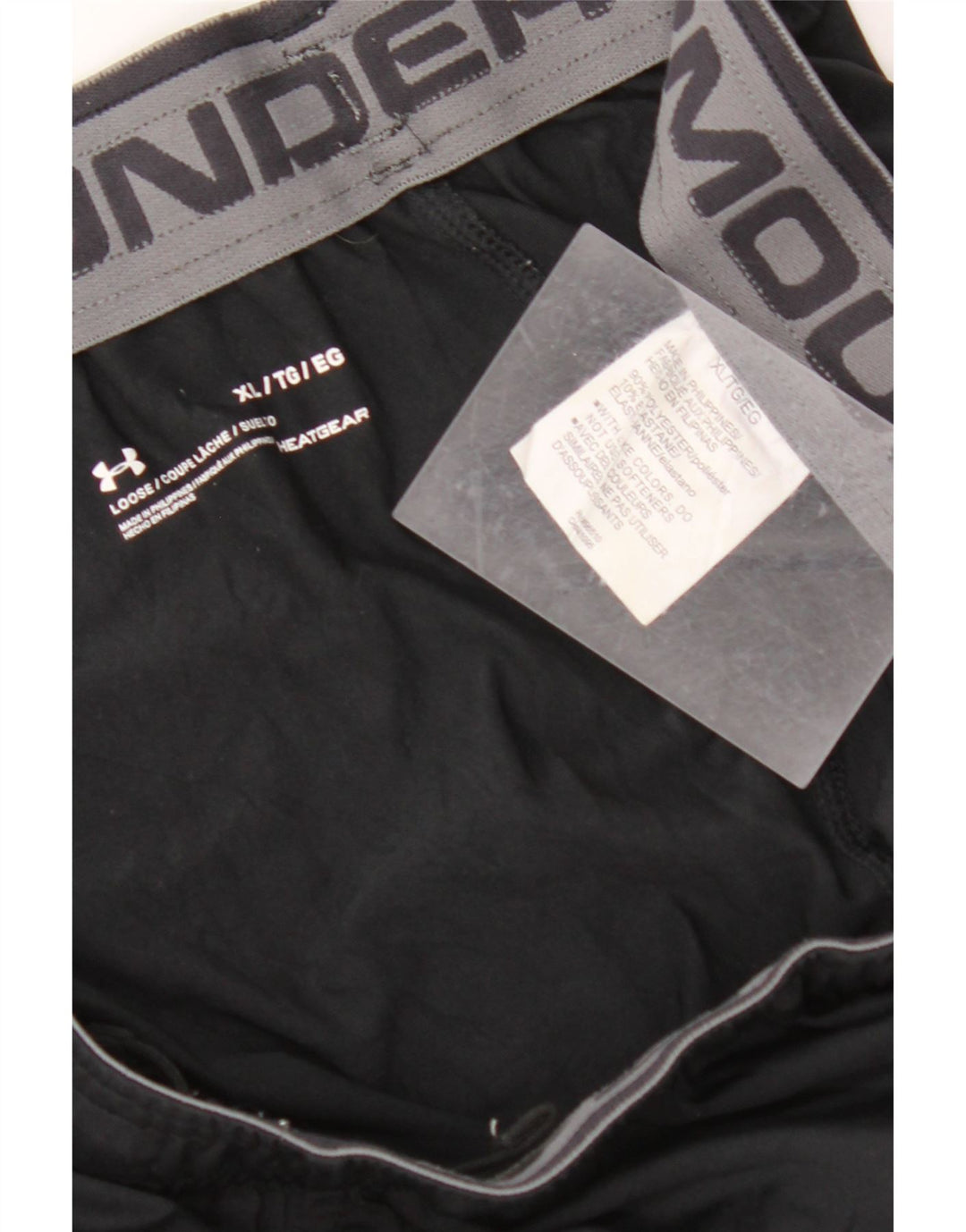 Мужские спортивные шорты UNDER ARMOR Heat Gear XL, черный полиэстер