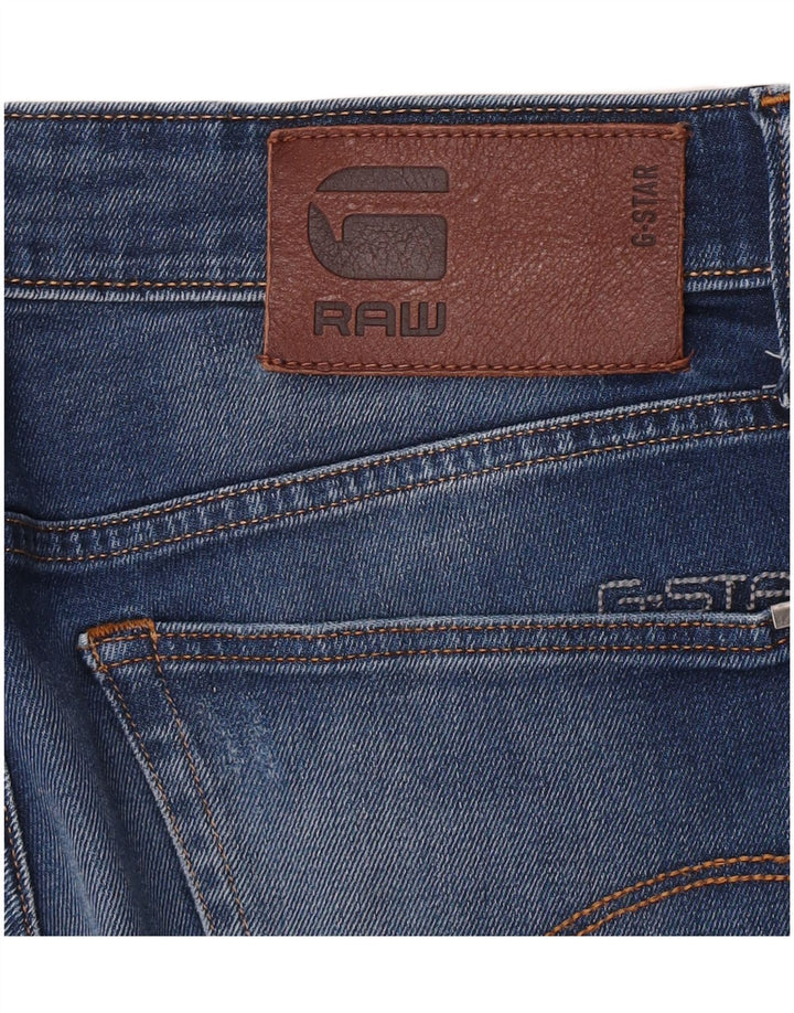 Мужские узкие джинсы G-Star W32 L34 синие
