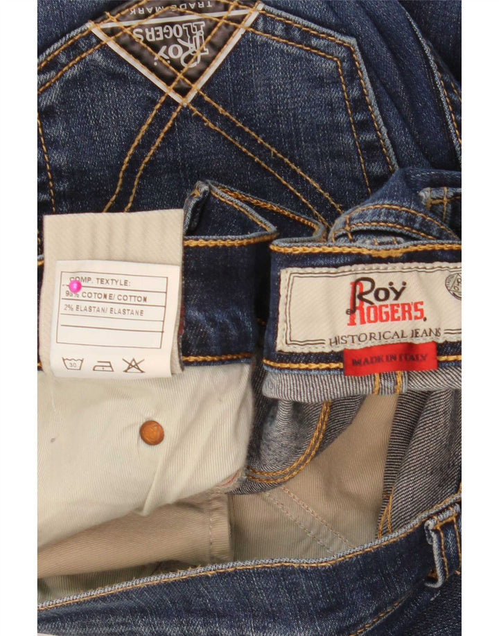 Мужские узкие джинсы Roy Rogers W34 L32, синие, хлопок