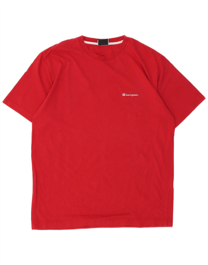 CHAMPION Мужская футболка Top XL Красный Хлопок