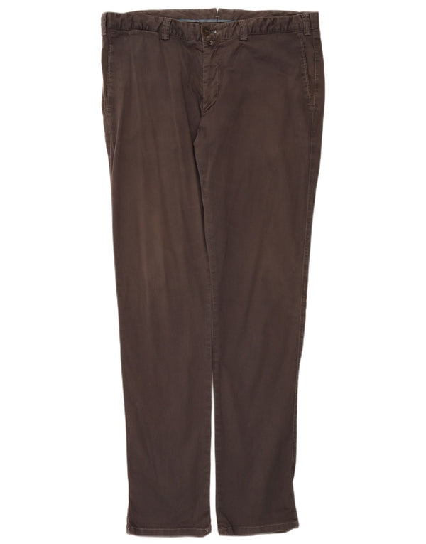 Massimo Dutti Мужские узкие брюки-чиносы EU 46 XL W36 L36 Серые хлопковые