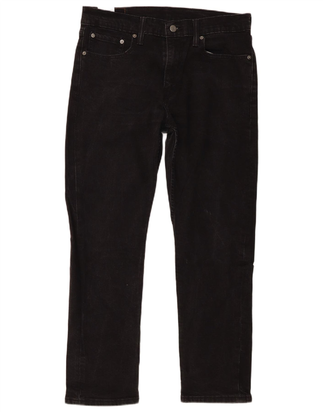 Мужские прямые джинсы Levi's 502 W33 L27, черный хлопок