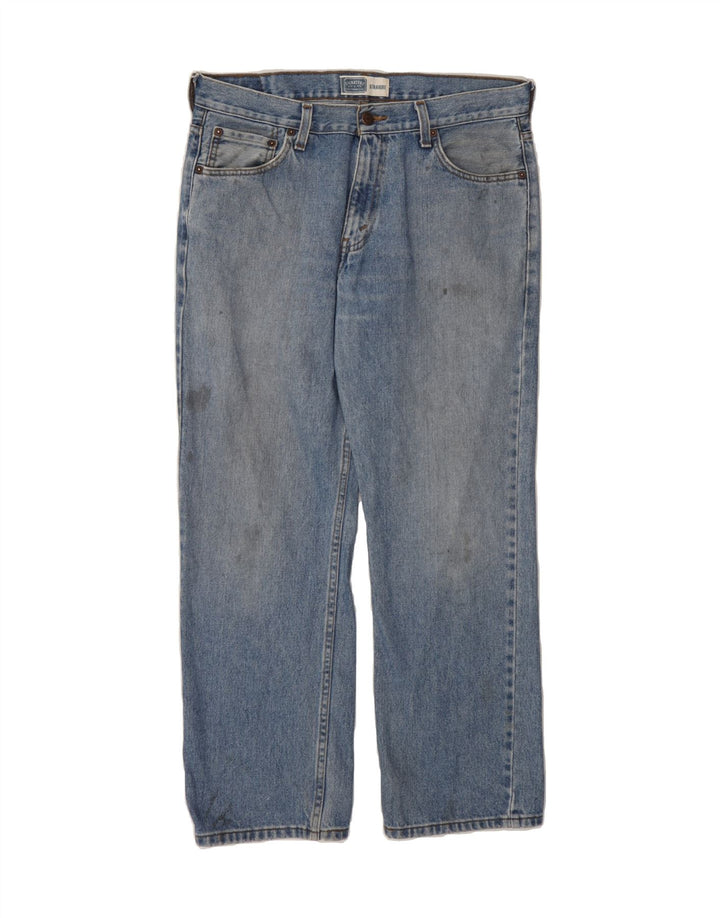 LEVI'S Mens Signature Straight Jeans W34 L29  Blue Vintage Levi's and Second-Hand Levi's from Messina Hembry 