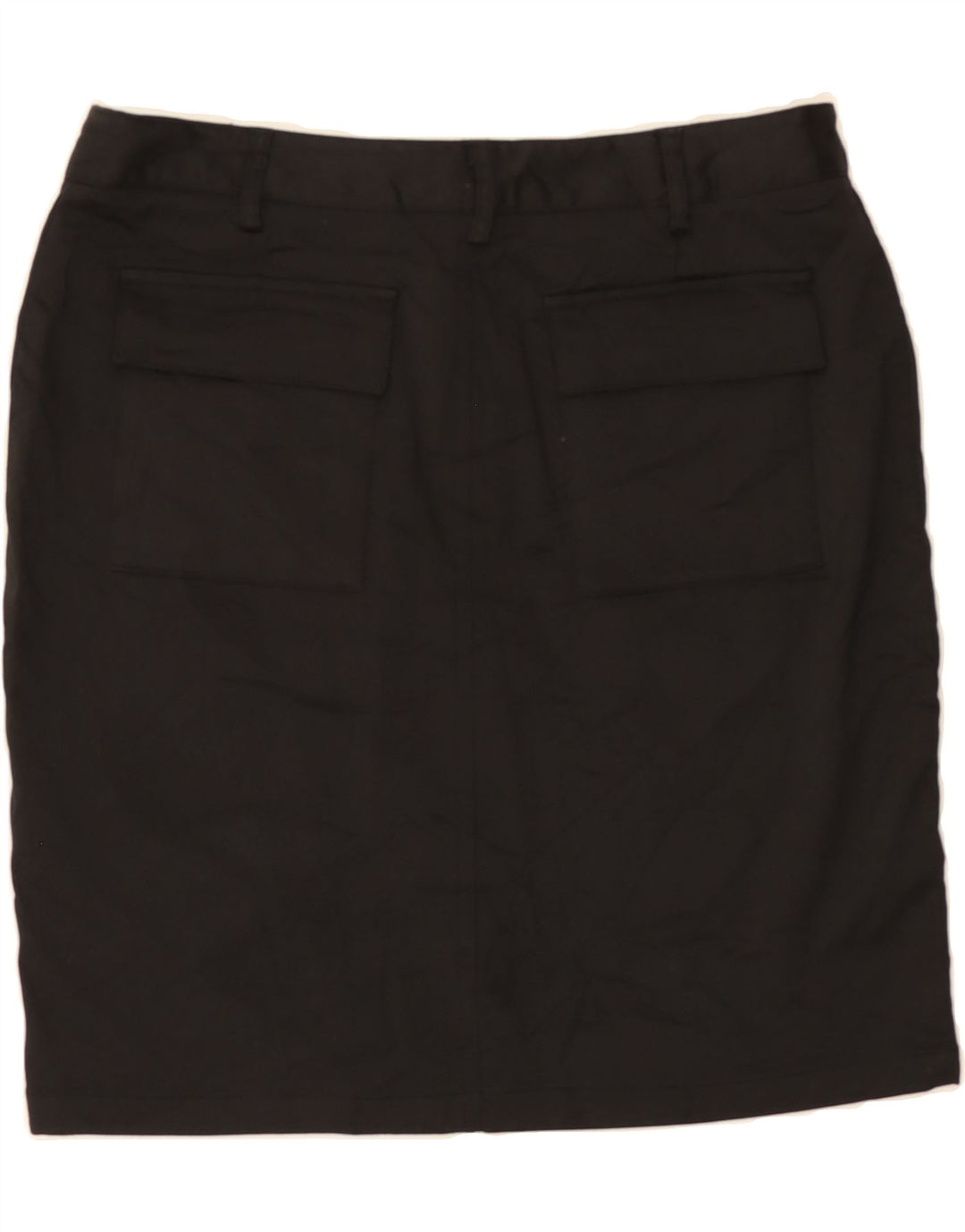 MOSSIMO Womens Pencil Skirt US 6 Medium W32 Black Cotton Vintage Mossimo and Second-Hand Mossimo from Messina Hembry 