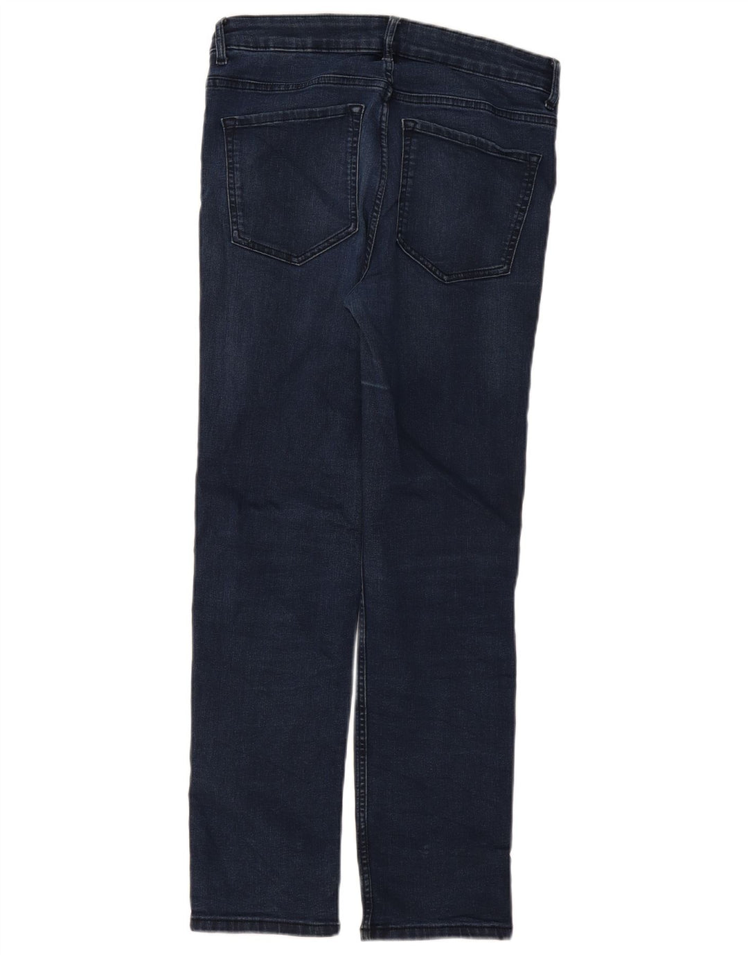 Женские прямые джинсы Marks & Spencer UK 12 Medium W30 L28 Темно-синие