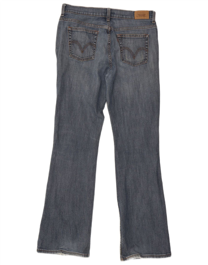 Женские джинсы Levi's 515 Bootcut США 6, средние W30 L31, синие, хлопок