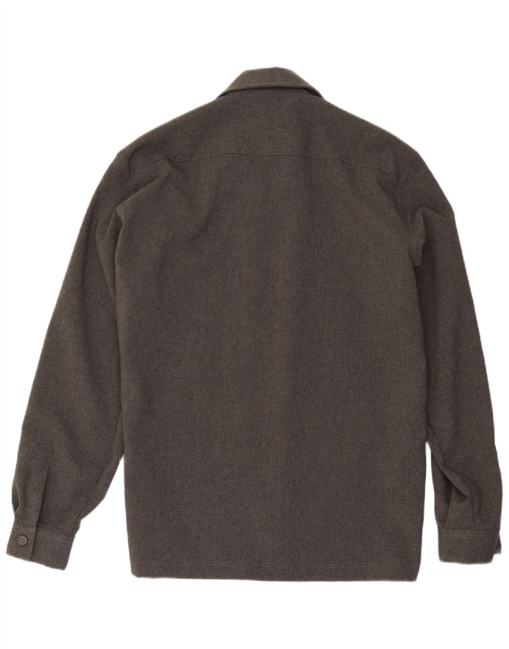 Мужская рубашка Tipo' S XL, серая, полиэстер