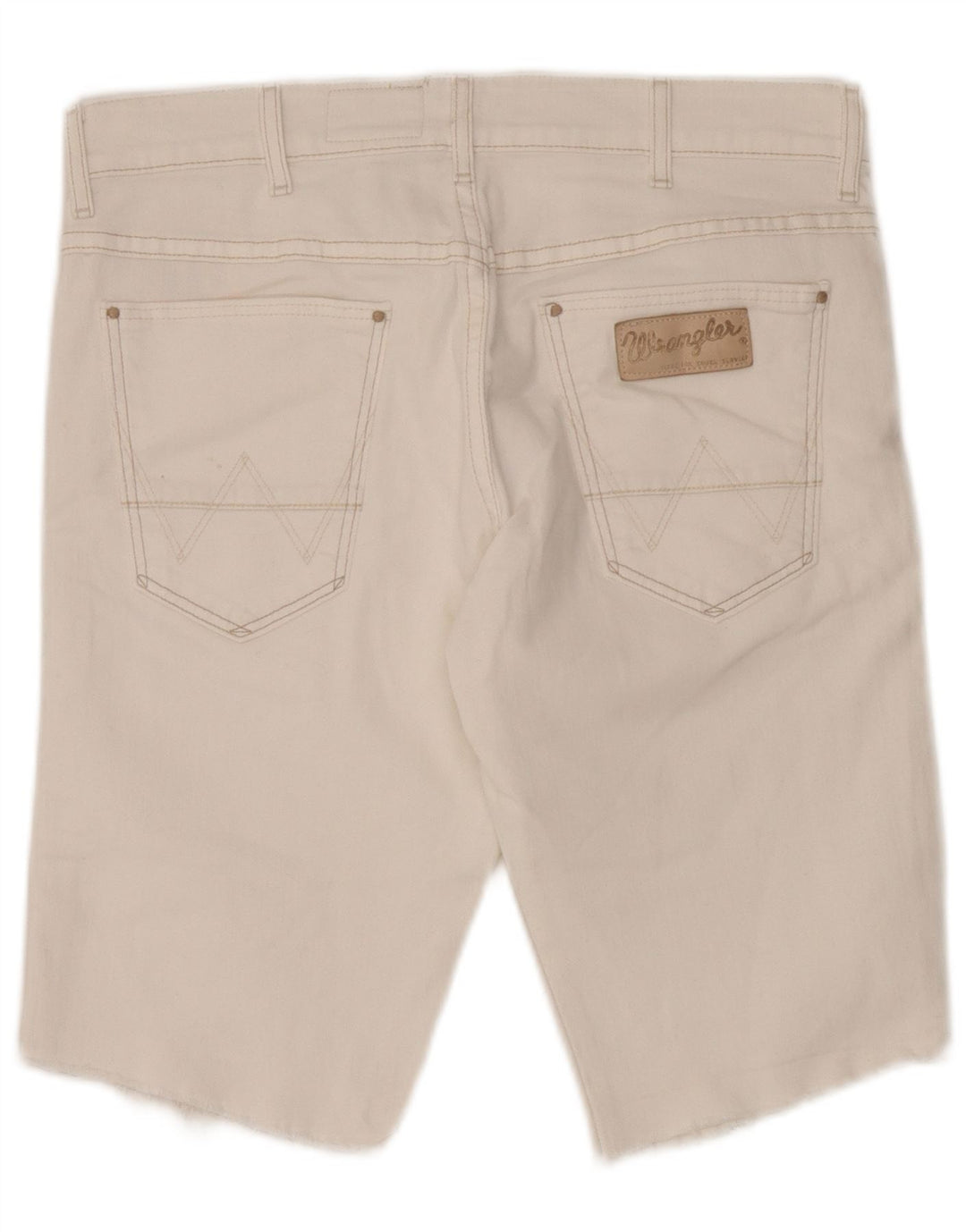 Мужские джинсовые шорты Wrangler Vegas W31, средний белый хлопок, хлопок