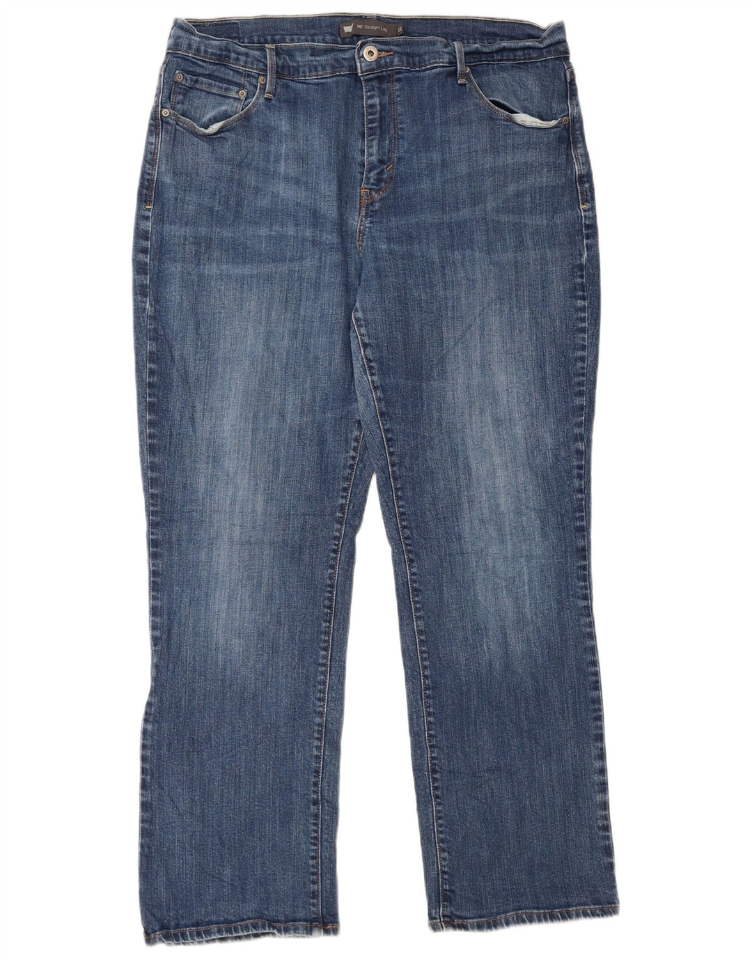 Женские прямые джинсы Levi's 505 США 16 2XL W36 L29 Синие