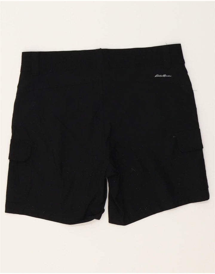 EDDIE BAUER Womens Cargo Shorts US 6 Medium W30  Black Nylon Vintage Eddie Bauer and Second-Hand Eddie Bauer from Messina Hembry 