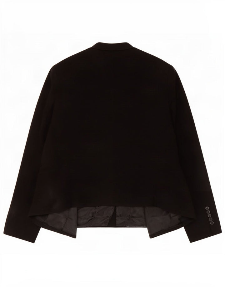 Женский укороченный открытый пиджак Topshop Petite, UK 8, маленький черный