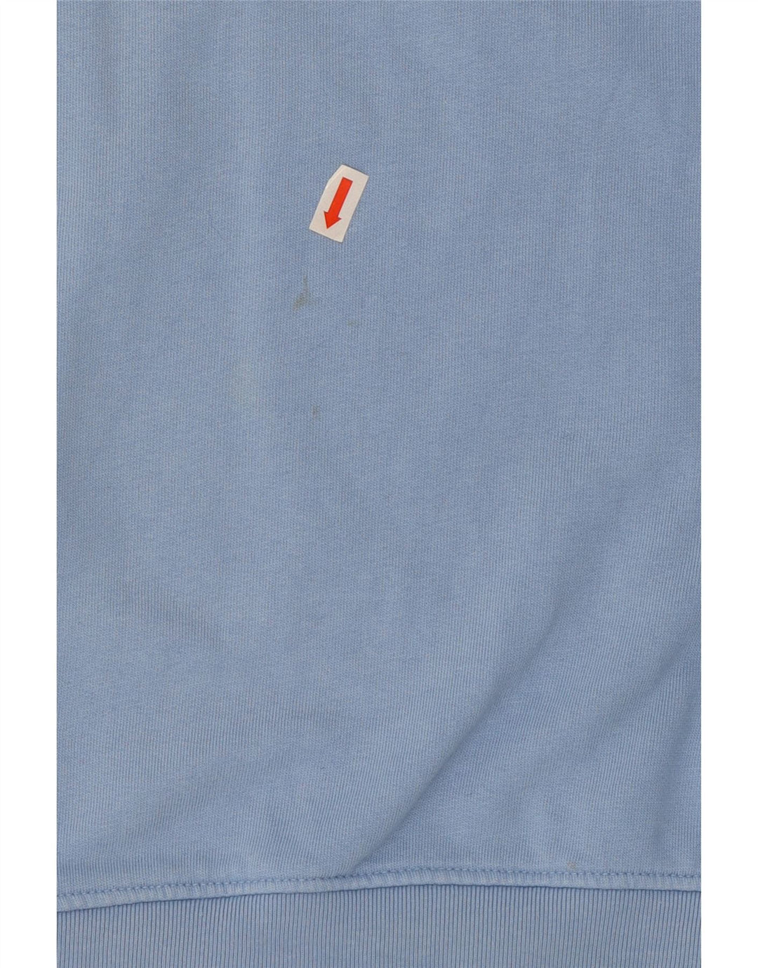 Crew Clothing Мужской свитер-джемпер большого синего цвета из хлопка