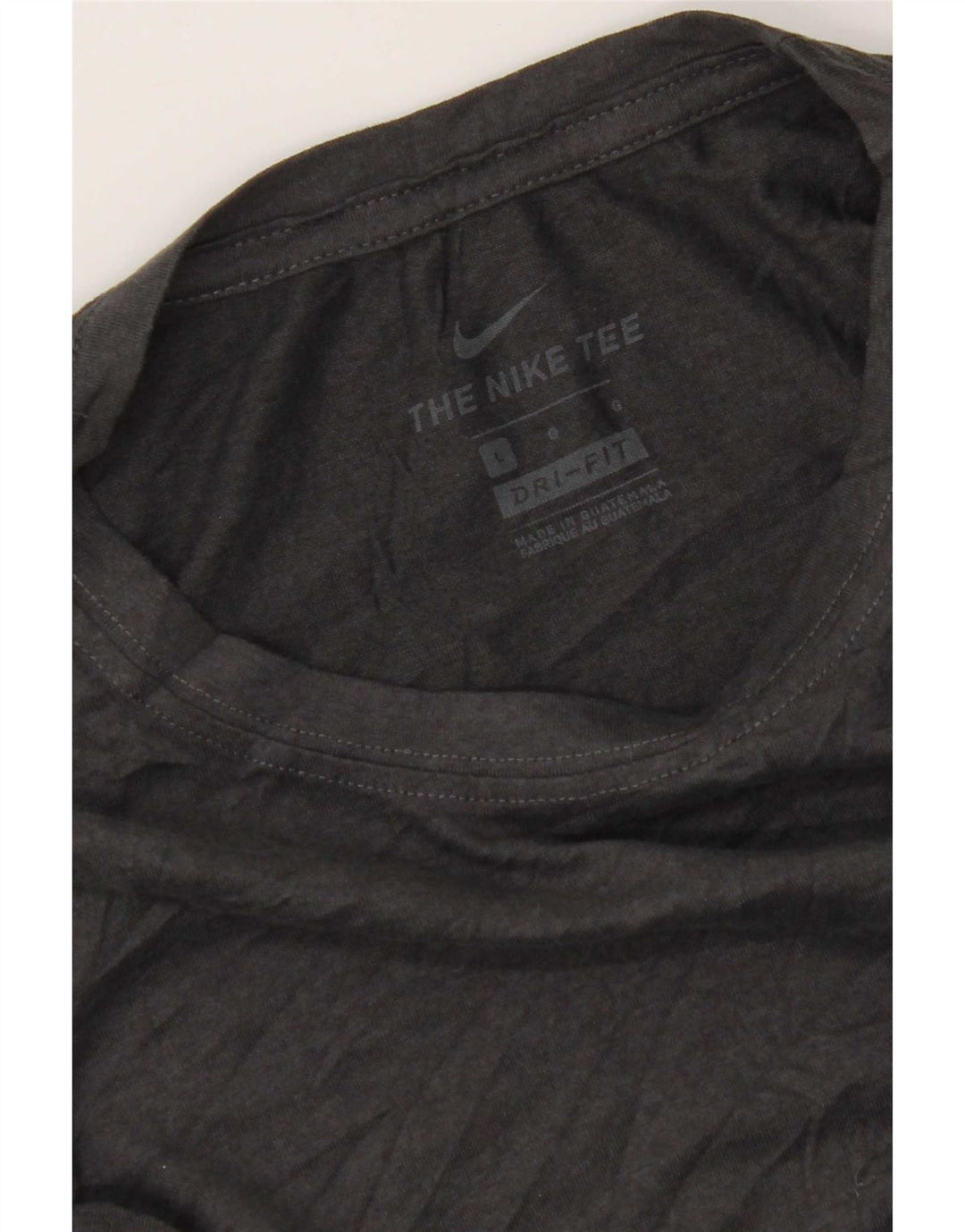 Мужская футболка Nike Dri Fit, большая серая