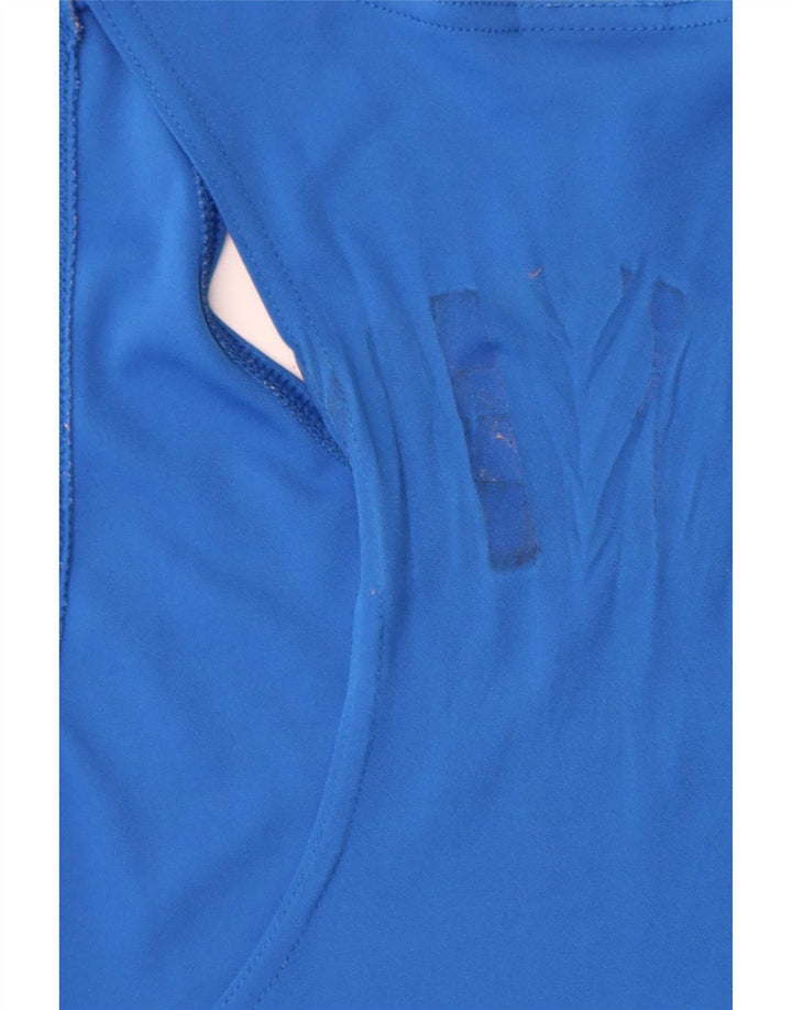 Мужской жилет Adidas Top Medium Blue из полиэстера
